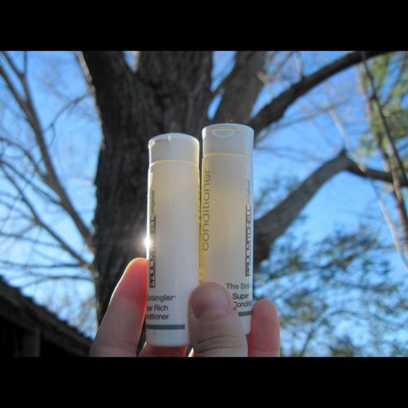 Paul Mitchell Original The Detangler Super Rich 4 Conditioners 1 Shampoo Samples - Picture 7 of 12
